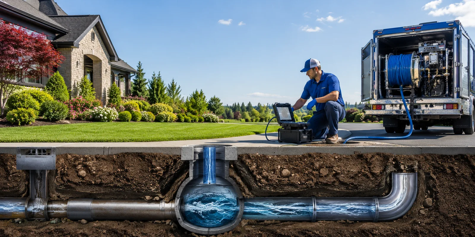 Drainage restoration information for Royal Center, IN
